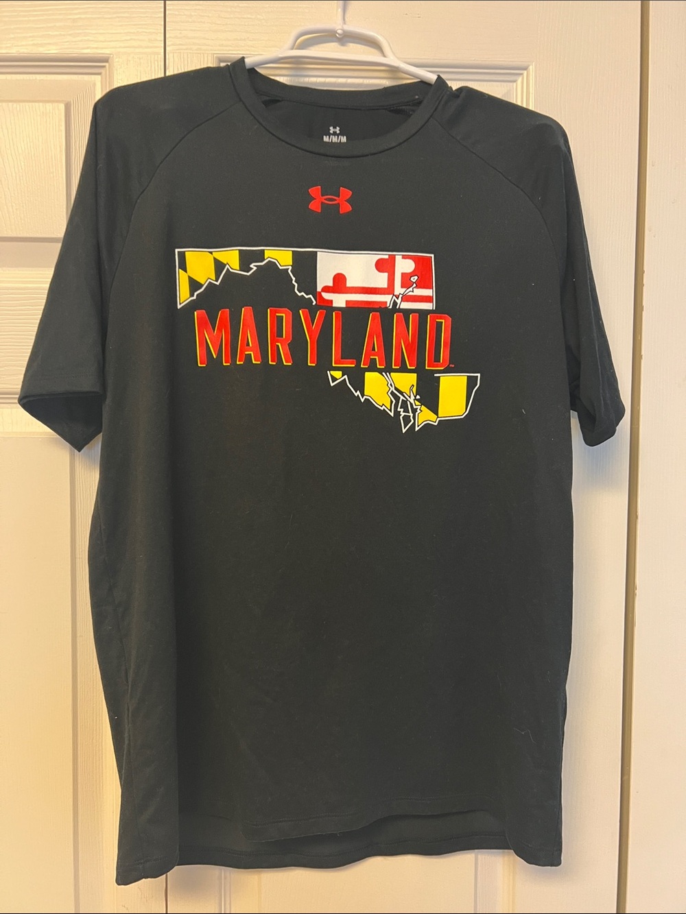 Under Armour Black Maryland Graphic Short-Sleeve Tee